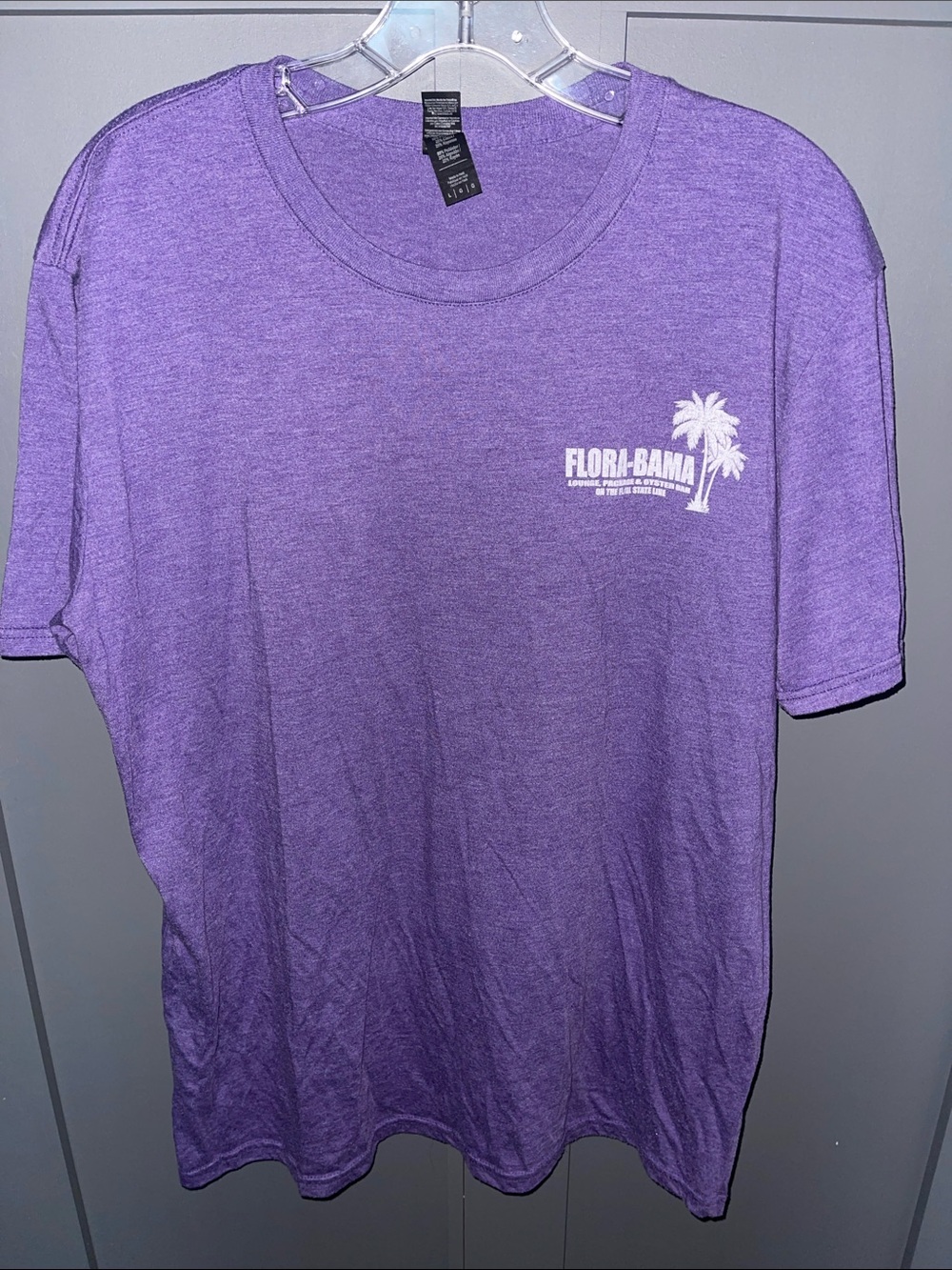 Anvil Purple 'Flori-Bama' Short Sleeve Tee